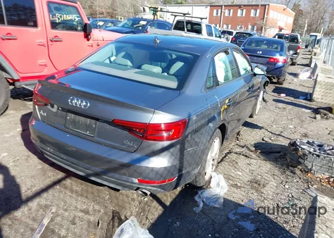 2017 Audi A4 2.0T Premium z USA, uszkodzony, nr VIN WAUANAF46HN062195